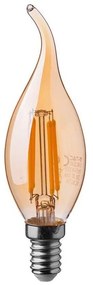 LED Крушка FILAMENT AMBER E14/4W/230V 2200K