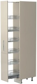 Висок подов шкаф Raval K21-30-1KZ-White - White glossy