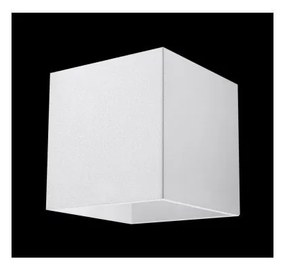 Бяла стенна лампа Geo - Sollux