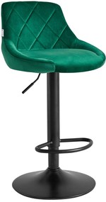 Бар стол Velluto-Зелено  (2 τεμάχια)