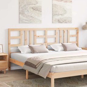 817860 vidaXL Горна табла за легло, 206x4x100 см, бор масив