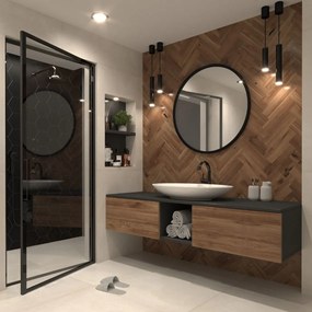 Огледало Grace-Mauro-Диаметър 80cm