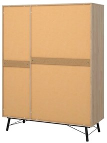 Гардероб с дъбов декор в естествен цвят 150x200 cm Ry - Tvilum