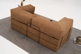 Троен диван Comfort, цвят Кафяв