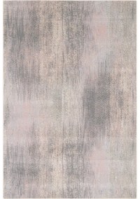 Розовo-сив вълнен килим 133x180 cm Calvi rose – Agnella