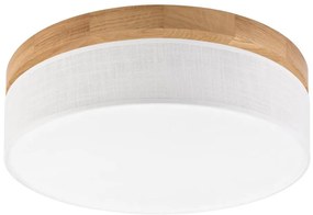 Brilagi - LED таванен плафон BELLADONNA LED/36W/230V Ø 40 см бял/дъб