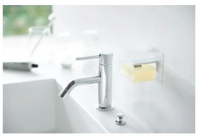 Бяла самозалепваща пластмасова магнитна поставка за сапун Film Hook – YAMAZAKI