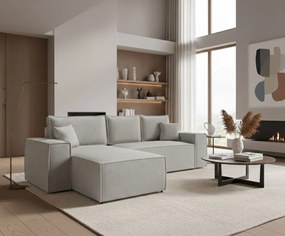 Ъглов диван Malaga mini I-Gkri-Left