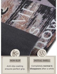 Кафяв килим 50x150 cm Enjoy Coffee Break - Hanse Home