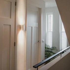 Дизайнерска стенна лампа Бяла Кръгла GU10 50mm - Sabbir