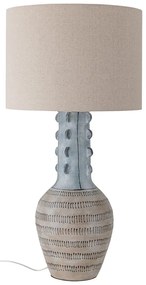 Светлосиня настолна лампа с текстилен абажур (височина 90 cm) Gadiela – Bloomingville