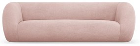 Светлорозов диван от плат букле 230 cm Essen - Cosmopolitan Design
