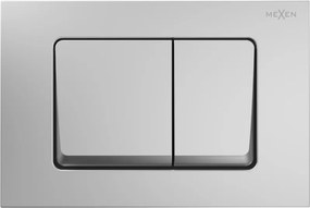 Mexen Fenix 10 XS бутон за изплакване, матов хром - 601002