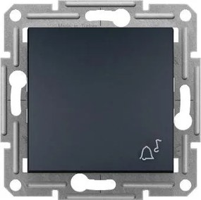 SE Бутон със символ "звънец" цвят Антрацит Asfora  - EPH0800171