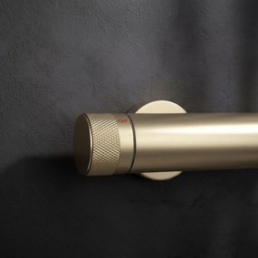 Комплект за душ Rea Rivo Brush Gold