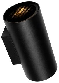 Дизайнерски кръгъл стенен аплик черен - Sab Honey