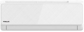 Инверторен климатик Finlux 24QUA58LIS, 24000 BTU, 55 м2, A+++, Wi-Fi, Нагревател на външно тяло, Плазмен филтър, 4D обдухване, Бял