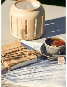 Сиви глинени чаши за капучино в комплект от 2 бр. 180 ml Raben – Bloomingville