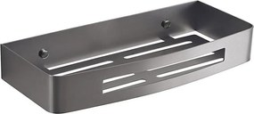 Gedy - Стенна полица за душ SMART 30x12,8 cm металик сив