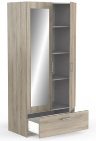 Гардероб Coben Двукрилен-дъб