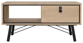 Масичка за кафе в естествен цвят 48x102 cm Ry – Tvilum