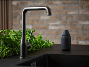 Черен силиконов диспенсер за сапун 300 ml Singles – Zone