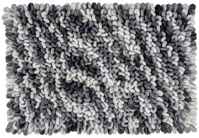 Сиво-син текстилен килим за баня 60x90 cm Lerici – Wenko