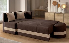 Разтегателен ъглов диван Вилиян S