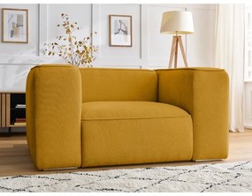 Кресло в цвят жълта охра Zephyr – Bobochic Paris