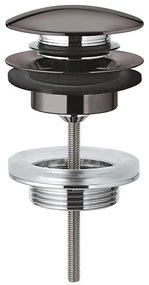 GROHE 65807A00 - Комплект за оттичане с тапа за умивалници с преливник, графит