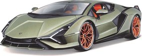 Bburago Plus - модел на кола 1:18 - Lamborghini Sian FKP 37