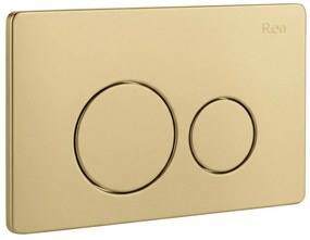 Бутон за тоалетна Rea I K011A-Q Gold Brush