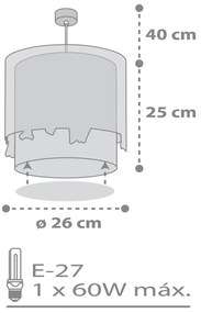 Таванна лампа Ango Loving Deer