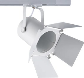 Прожектор за двупроводна шина 238TLW2W, бял мат, 1хЕ27