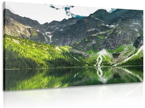 Картина на платно – Морско око в Татрите