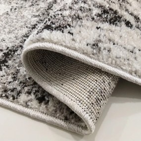 Модерен бежово-кафяв килим с шарка за хола Ширина: 200 см | Дължина: 290 см