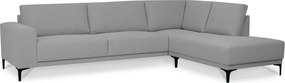 Сив ъглов диван (десен ъгъл) Chile – Scandic