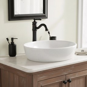 Смесител за мивка Rea Vintage Old Black High