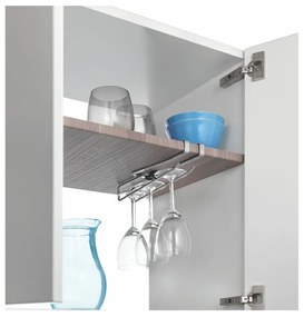Висяща поставка за чаши, чаши или кухненски кърпи , дължина 8 cm - Metaltex