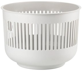 Светлосив пластмасов кош за пране 35 l Ume – Zone