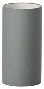 Сива порцеланова чаша за четки за зъби Solo - Zone