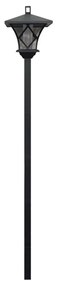 LED Соларен екстериорен лампа 3в1 LED/1,2V 200 mAh IP44 черен