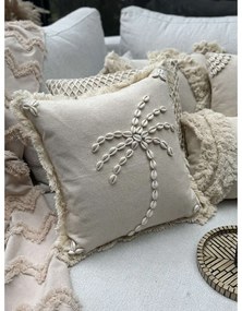 Памучна калъфка за възглавница 43x43 cm Seashells – Mioli Decor