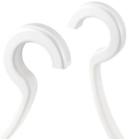 Бял висящ пластмасов рафт за баня Flex - Umbra