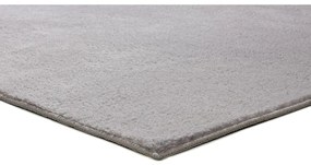 Сив килим от микрофибър 120x170 cm Coraline Liso – Universal