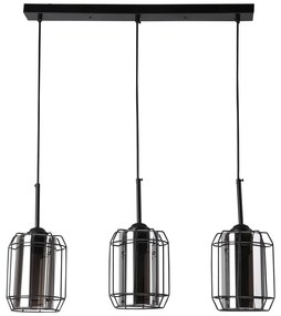 Черна висяща лампа 15x67 cm Jonera - Candellux Lighting