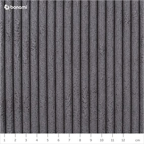 Променлив сив велурен разтегателен диван Tori - Bonami Selection