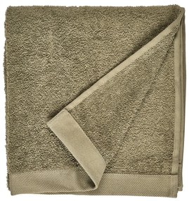 Маслиненозелена хавлиена кърпа от памук Organic, 100 x 50 cm Comfort Organic - Södahl