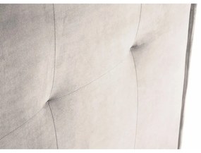 Кремава табла за легло 180x120 cm Monica – Milo Casa