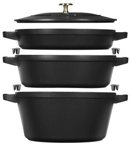 Тенджера Zwilling La Cocotte Черен Чугун 1 Части Ø 24 cm 1 kg 4,2 L (1 броя)